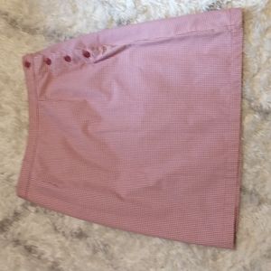 Christopher & Banks women's size 6 cotton plaid skirt